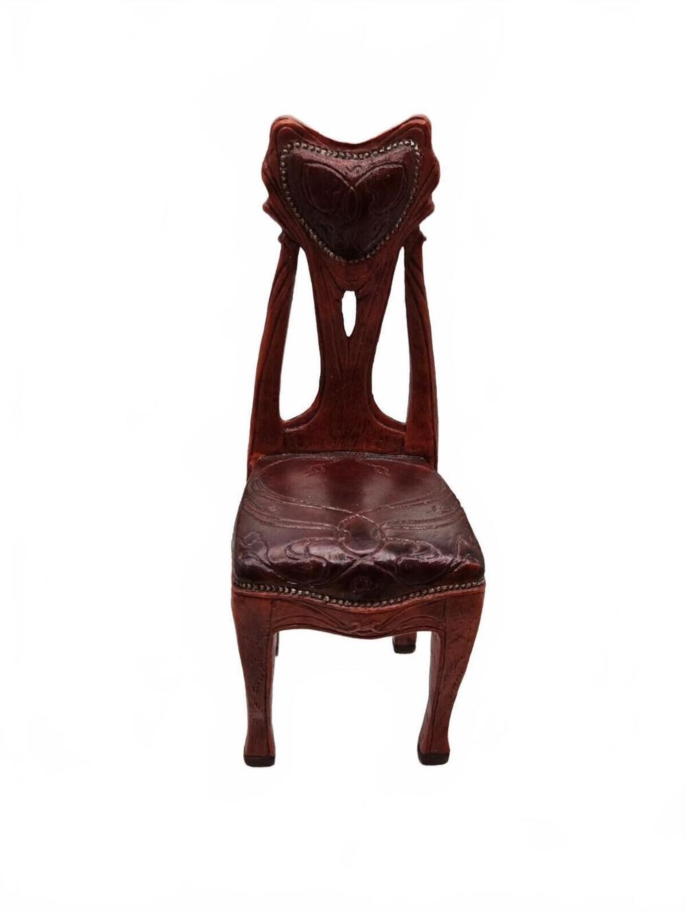 Take A Seat by Raine Pearwood Chair Miniature, mib